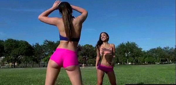 (Stacey Levine & Amara Romani) Superb Horny Lesbians Have Fun In Front Of Cam mov-26